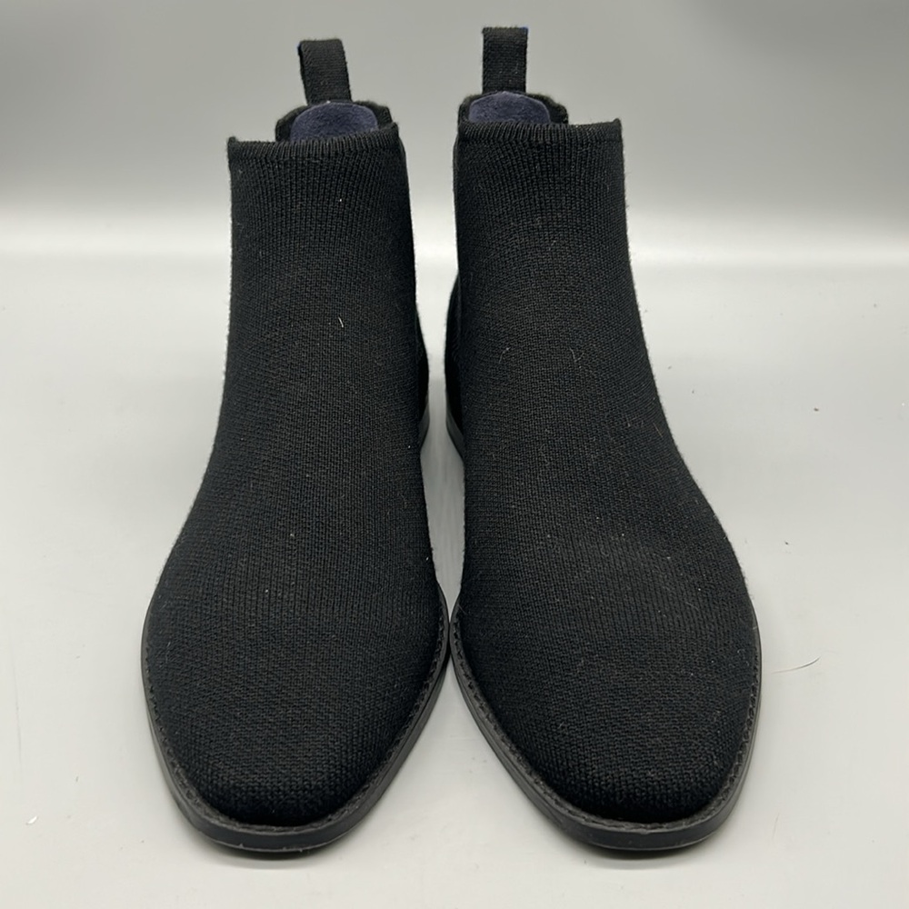Rothy’s The Merino Ankle Boot in Onyx Black - Picture 3 of 9